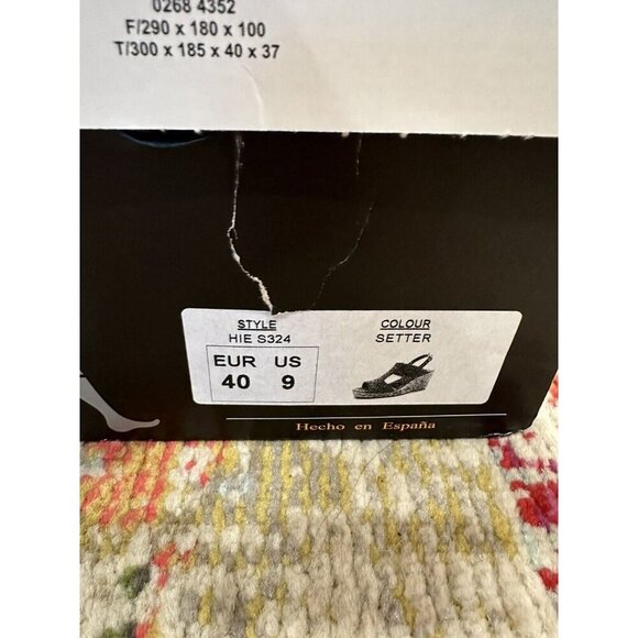 Paseart Women’s Camel Suede Espadrilles Size 9 & 9.5 - Picture 6 of 6